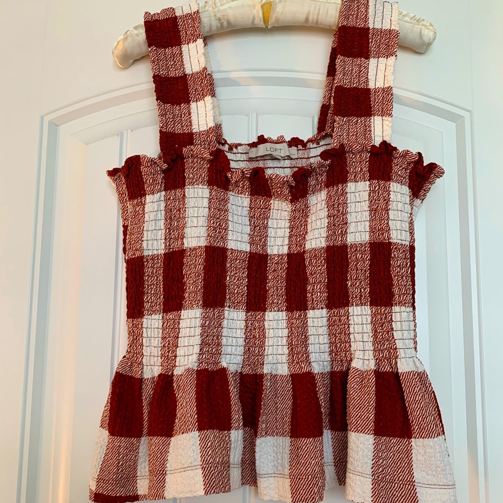 Peplum Tank Top